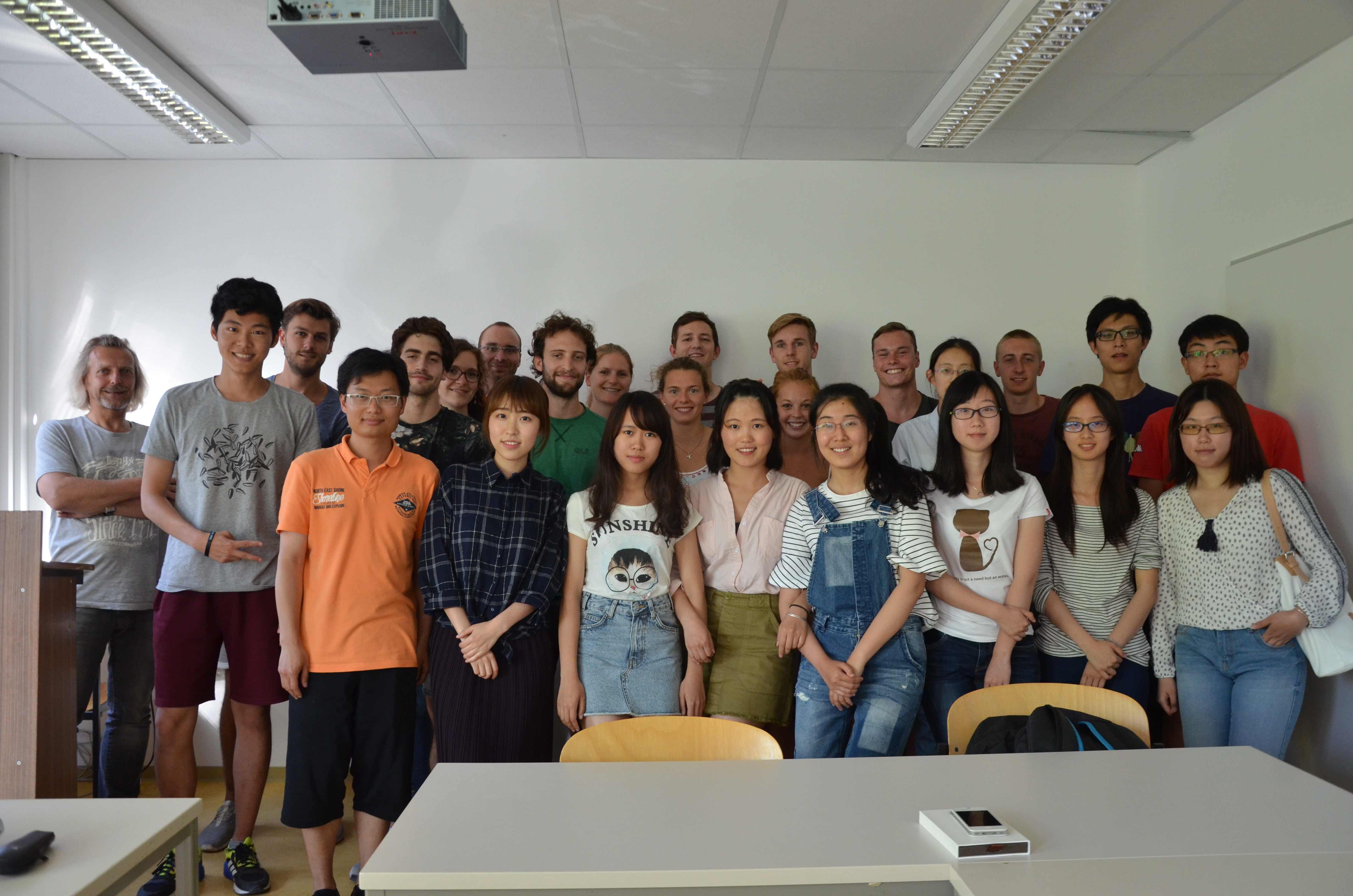 2016年学生交流互访掠影（德国美因茨大学）